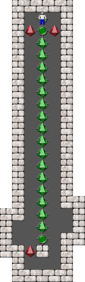 Sokoban Fibonacci Challenge level 15